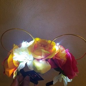 Dole Whip inspired light up wire Mickey ears